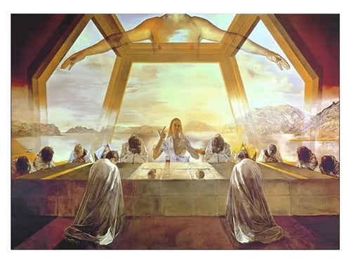 Kunstdruck Salvador Dali La Cene 80x60cm SD 877 | Yourdecoration.at