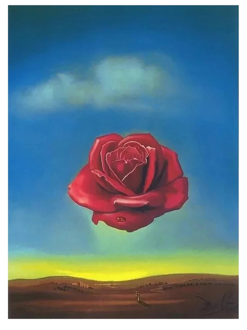 Kunstdruck Salvador Dali Rose Meditative 60x80cm SD 883 | Yourdecoration.at