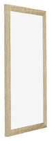 Mura MDF Bilderrahmen 50x100cm Sonoma Eiche Vorne Schrag | Yourdecoration.at