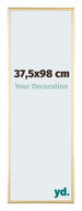 Kent Aluminium Bilderrahmen 37 5x98cm Gold Vorne Messe | Yourdecoration.at