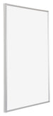 Annecy Kunststoff Bilderrahmen 49x68cm Silber Vorne Schrag | Yourdecoration.at