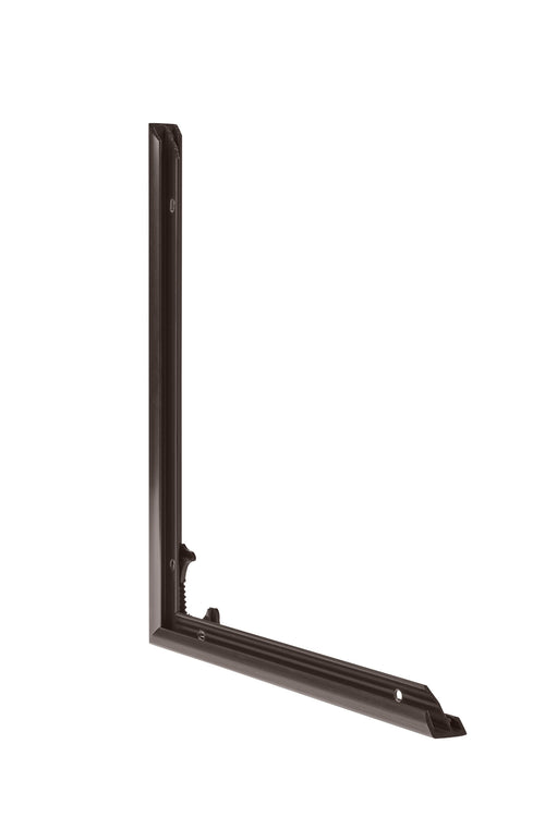 Evry Kunststoff Bilderrahmen 50x100cm Anthrazit Detail Doorsnede | Yourdecoration.at