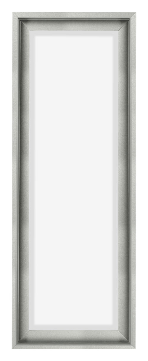 Lyon MDF Schattenfugenrahmen 1 3 Silber Matt Vorne | Yourdecoration.at