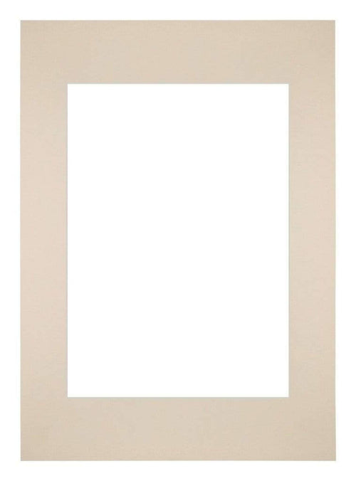 Passepartout 42x59,4cm A2/A3 Karton Teint Rand Gerade Vorne | Yourdecoration.de