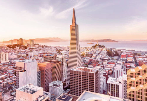 Komar San Francisco Morning Fototapete 368x254cm | Yourdecoration.de