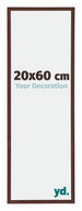 Annecy Kunststoff Bilderrahmen 20x60cm Braun Vorne Messe | Yourdecoration.at
