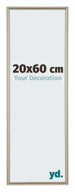 Annecy Kunststoff Bilderrahmen 20x60cm Champagner Vorne Messe | Yourdecoration.at