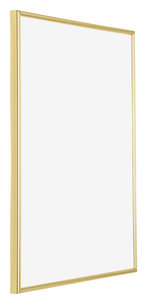 Annecy Kunststoff Bilderrahmen 24x32cm Gold Vorne Schrag | Yourdecoration.at