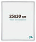 Annecy Kunststoff Bilderrahmen 25x30cm Silber Vorne Messe | Yourdecoration.at