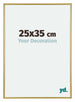 Annecy Kunststoff Bilderrahmen 25x35cm Gold Vorne Messe | Yourdecoration.at