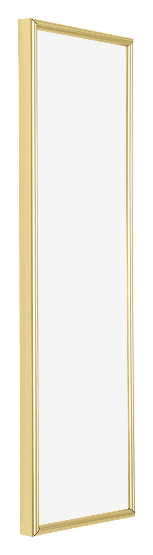Annecy Kunststoff Bilderrahmen 25x75cm Gold Vorne Schrag | Yourdecoration.at