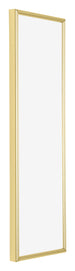Annecy Kunststoff Bilderrahmen 25x75cm Gold Vorne Schrag | Yourdecoration.at