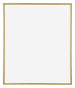 Annecy Kunststoff Bilderrahmen 28x35cm Gold Vorne | Yourdecoration.at