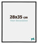 Annecy Kunststoff Bilderrahmen 28x35cm Schwarz Hochglanz Messe | Yourdecoration.at