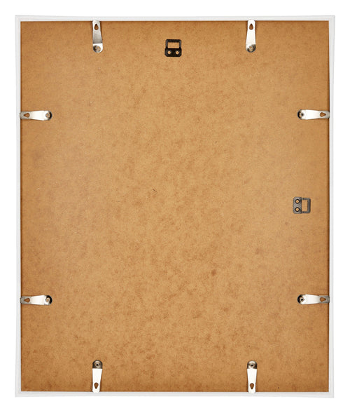 Annecy Kunststoff Bilderrahmen 28x35cm Weiss Hochglanz Ruckseite | Yourdecoration.at