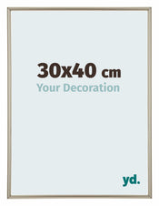 Annecy Kunststoff Bilderrahmen 30x40cm Champagner Vorne Messe | Yourdecoration.at
