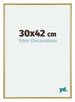 Annecy Kunststoff Bilderrahmen 30x42cm Gold Vorne Messe | Yourdecoration.at