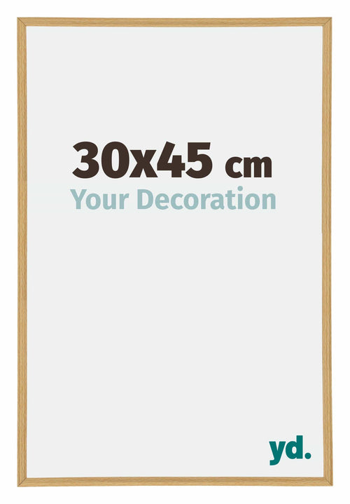 Annecy Kunststoff Bilderrahmen 30x45cm Buche Vorne Messe | Yourdecoration.at