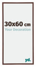 Annecy Kunststoff Bilderrahmen 30x60cm Braun Vorne Messe | Yourdecoration.at