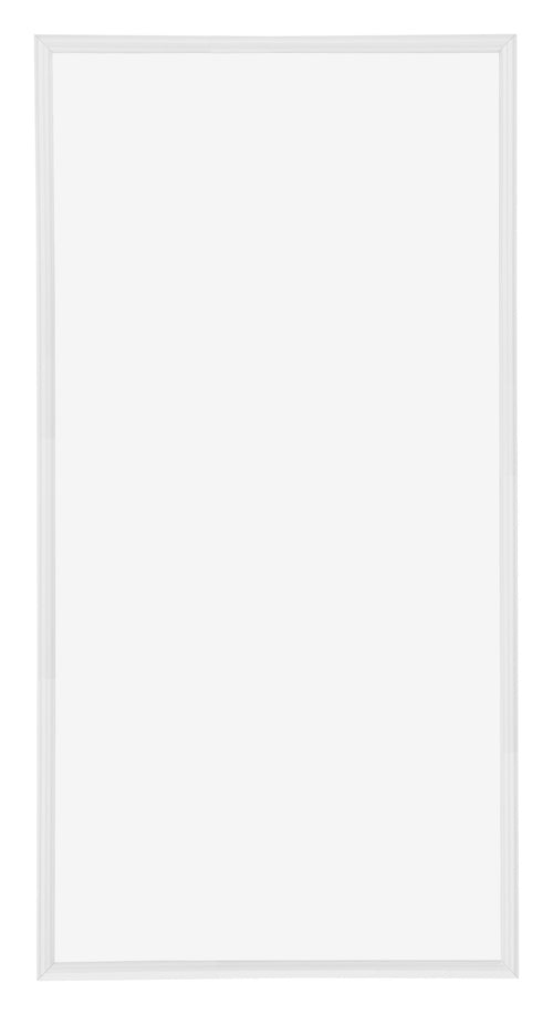 Annecy Kunststoff Bilderrahmen 40x70cm Weiss Hochglanz Vorne | Yourdecoration.at