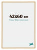 Annecy Kunststoff Bilderrahmen 42x60cm Buche Vorne Messe | Yourdecoration.at