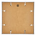 Annecy Kunststoff Bilderrahmen 45x45cm Silber Ruckseite | Yourdecoration.at