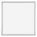 Annecy Kunststoff Bilderrahmen 45x45cm Silber Vorne | Yourdecoration.at