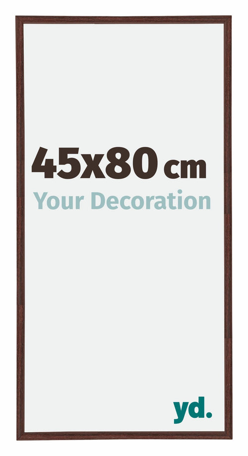Annecy Kunststoff Bilderrahmen 45x80cm Braun Vorne Messe | Yourdecoration.at