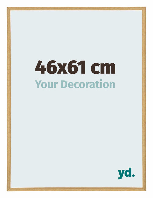 Annecy Kunststoff Bilderrahmen 46x61cm Buche Hell Vorne Messe | Yourdecoration.at