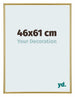 Annecy Kunststoff Bilderrahmen 46x61cm Gold Vorne Messe | Yourdecoration.at