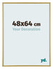 Annecy Kunststoff Bilderrahmen 48x64cm Gold Vorne Messe | Yourdecoration.at
