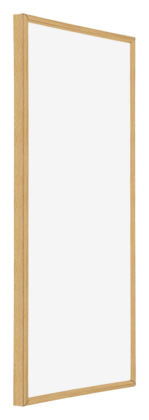 Annecy Kunststoff Bilderrahmen 50x100cm Buche Hell Vorne Schrag | Yourdecoration.at