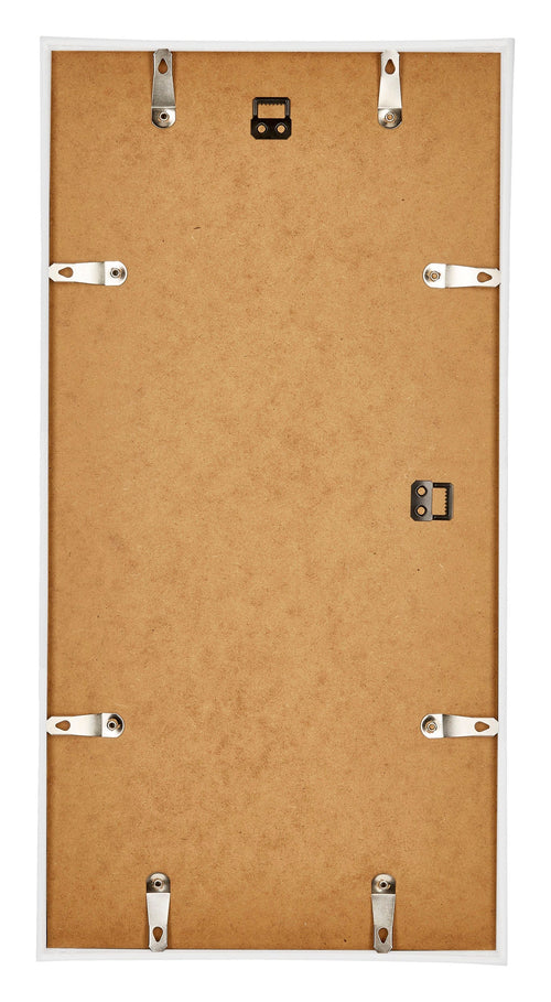 Annecy Kunststoff Bilderrahmen 50x100cm Weiß Hochglanz Ruckseite | Yourdecoration.at