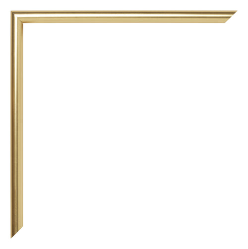 Annecy Kunststoff Bilderrahmen 50x50cm Gold Detail Ecke | Yourdecoration.at
