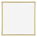 Annecy Kunststoff Bilderrahmen 50x50cm Gold Vorne | Yourdecoration.at