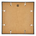 Annecy Kunststoff Bilderrahmen 50x50cm Schwarz Matt Ruckseite | Yourdecoration.at