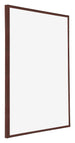 Annecy Kunststoff Bilderrahmen 50x60cm Braun Vorne Schuin | Yourdecoration.at