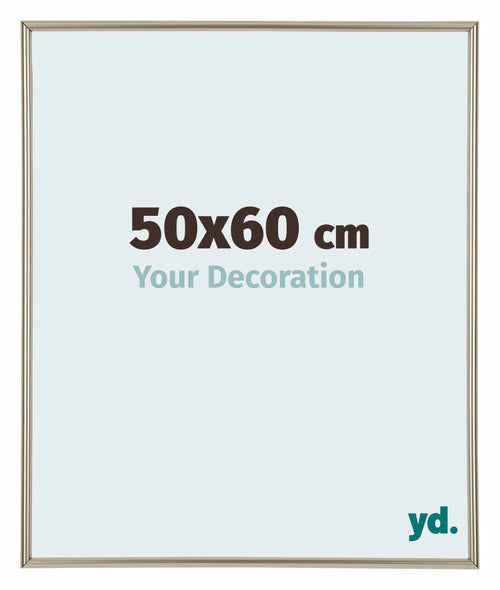 Annecy Kunststoff Bilderrahmen 50x60cm Champagner Vorne Messe | Yourdecoration.at