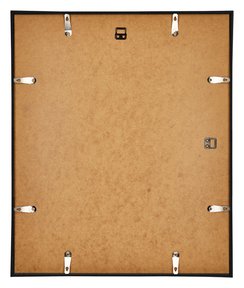 Annecy Kunststoff Bilderrahmen 50x65cm Schwarz Matt Ruckseite | Yourdecoration.at