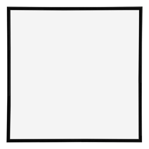 Annecy Kunststoff Bilderrahmen 60x60cm Schwarz Hochglanz Vorne | Yourdecoration.at
