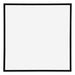 Annecy Kunststoff Bilderrahmen 60x60cm Schwarz Hochglanz Vorne | Yourdecoration.at