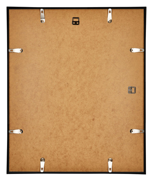 Annecy Kunststoff Bilderrahmen 60x70cm Schwarz Hochglanz Ruckseite | Yourdecoration.at