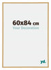 Annecy Kunststoff Bilderrahmen 60x84cm Buche Vorne Messe | Yourdecoration.at