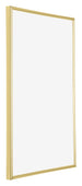 Annecy Kunststoff Bilderrahmen 60x85cm Gold Vorne Schrag | Yourdecoration.at