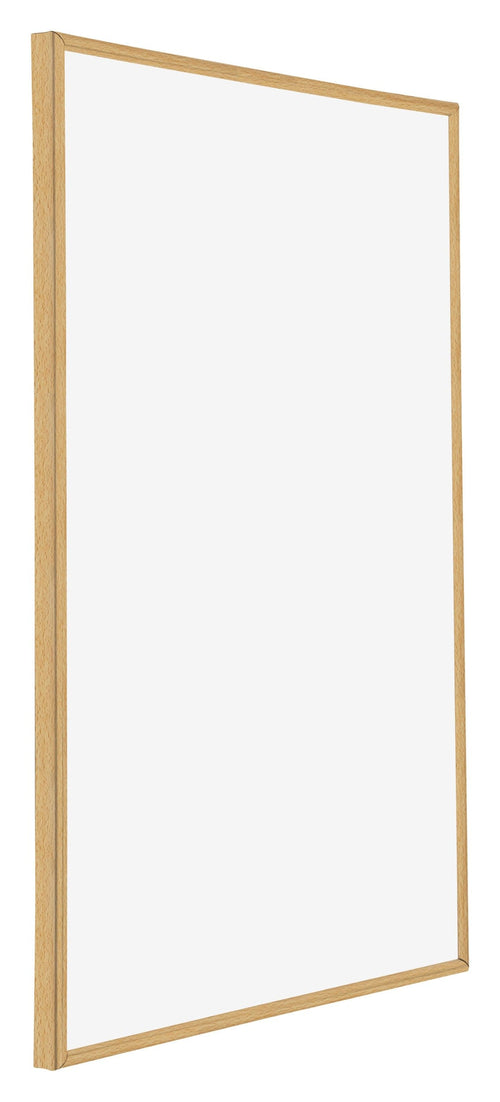 Annecy Kunststoff Bilderrahmen 67x98cm Buche Hell Vorne Schrag | Yourdecoration.at