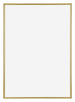 Annecy Kunststoff Bilderrahmen 67x98cm Gold Vorne | Yourdecoration.at