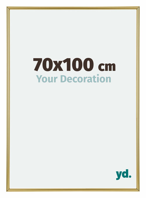 Annecy Kunststoff Bilderrahmen 70x100cm Gold Vorne Messe | Yourdecoration.at