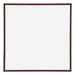 Annecy Kunststoff Bilderrahmen 70x70cm Braun Vorne | Yourdecoration.at