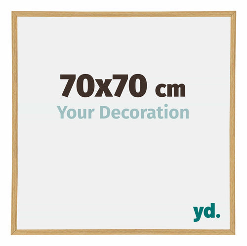 Annecy Kunststoff Bilderrahmen 70x70cm Buche Vorne Messe | Yourdecoration.at