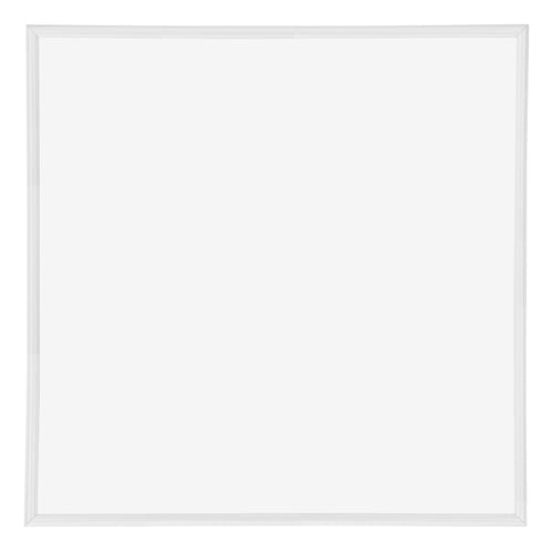 Annecy Kunststoff Bilderrahmen 70x70cm Weiss Hochglanz Vorne | Yourdecoration.at